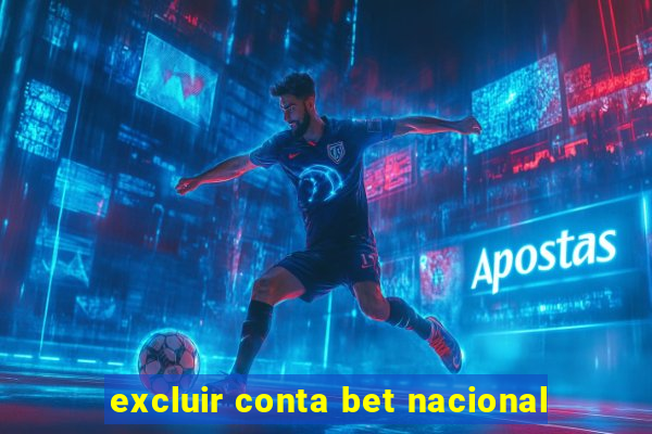 excluir conta bet nacional